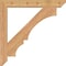 Ekena Millwork Balboa Slat Smooth Bracket, Western Red Cedar, 3 1/2"W x 32"D x 32"H BKT04X32X32BOA06SWR - alternate 4